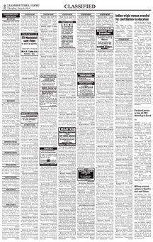 Kashmir Times-Matrimonial-Ad-Rates