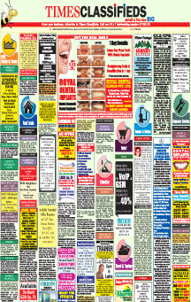 Times of India-Announcement-Ad-Rates