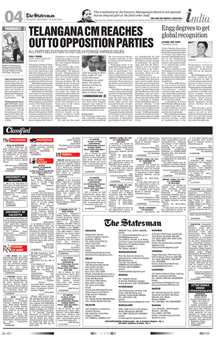 Statesman Obituary classified page