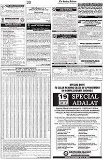 Public Notice Advertisement Booking