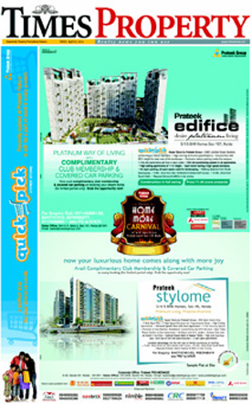 Times Property Advertisement Booking