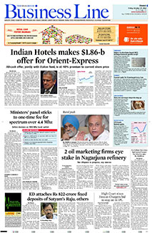 Business Line--Ad-Rates